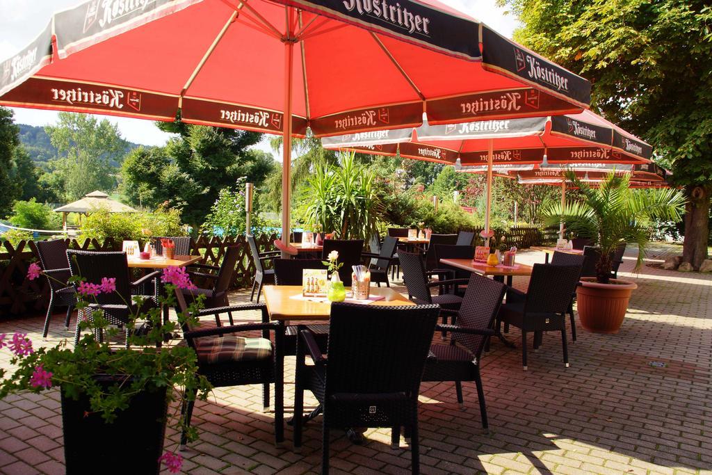 Waldhotel Bad Bibra Buitenkant foto